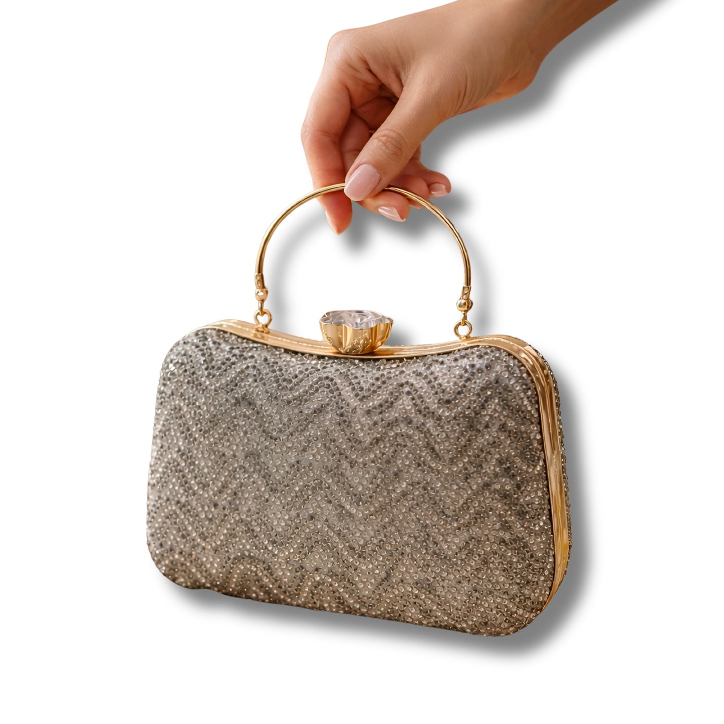 Elegant Beaded Clutch Collection | Gold Accented Handbags | Formal Evening Purses