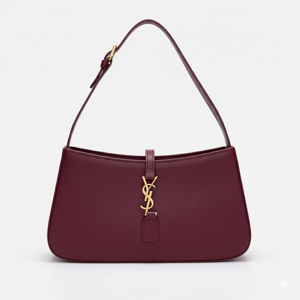 YSL Hobo Bag Collection | Luxurious Leather Handbags with Gold Logo