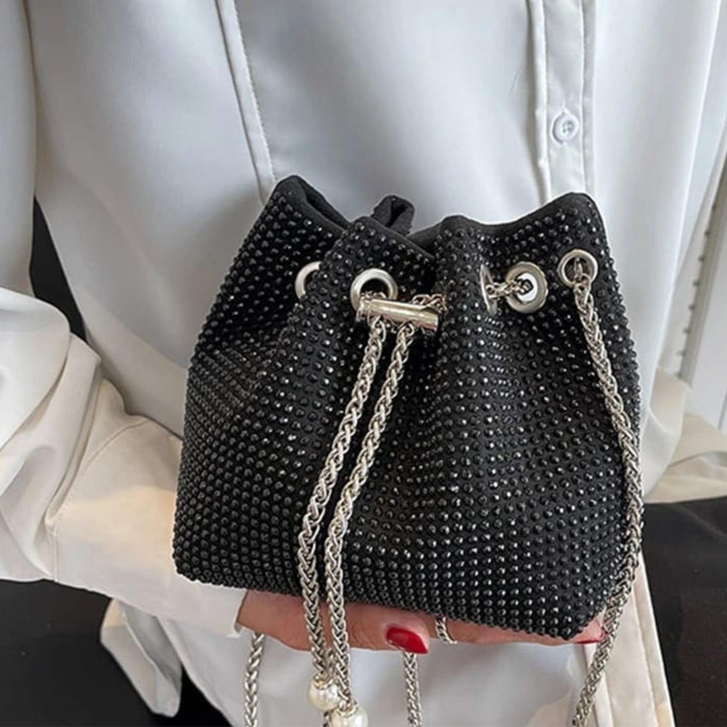Shining Stone Potli Pouch