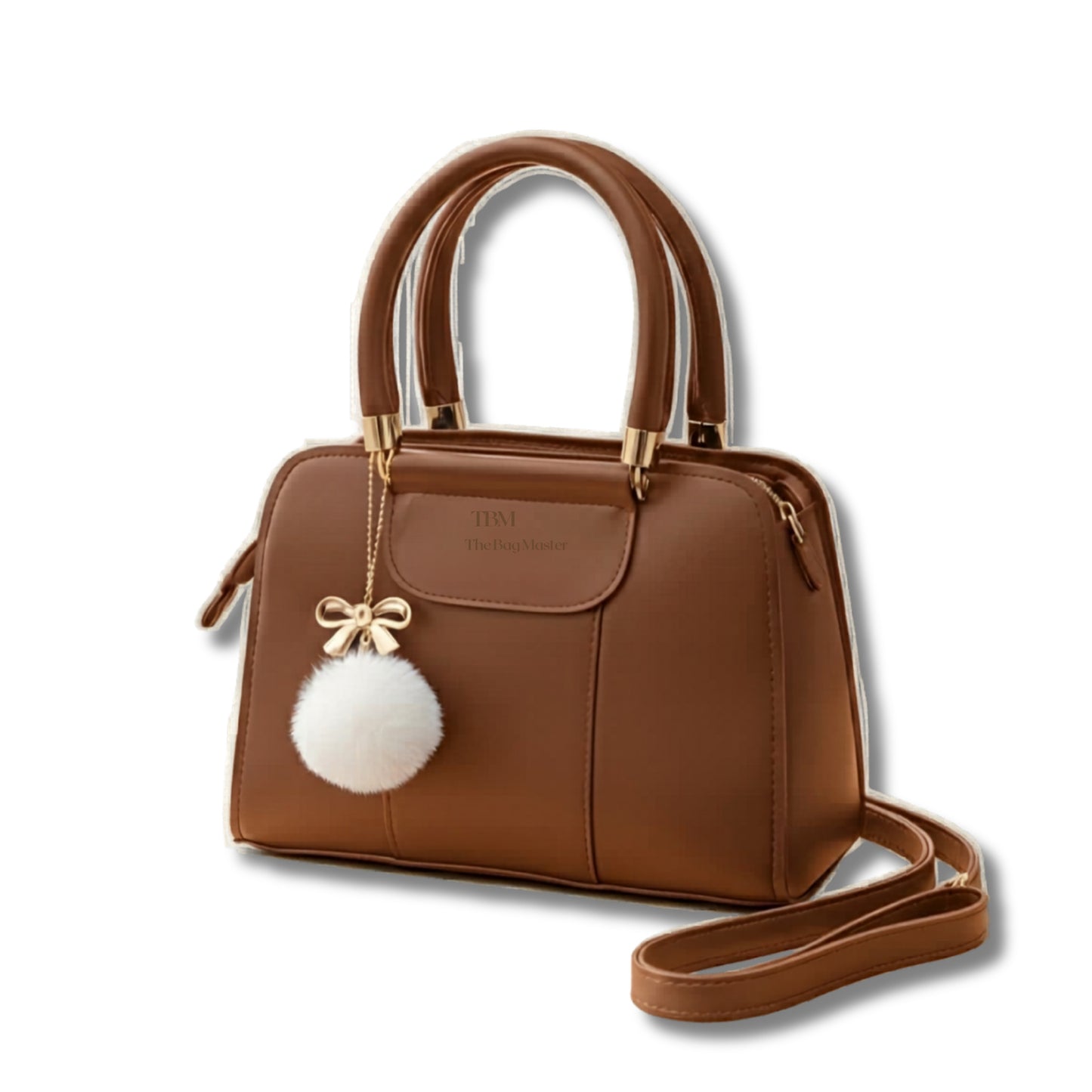 Premium Quality TBM The Bag Master Shoulder Bag - Stylish & Unique Design with Fur Keychain & Attractive Lock